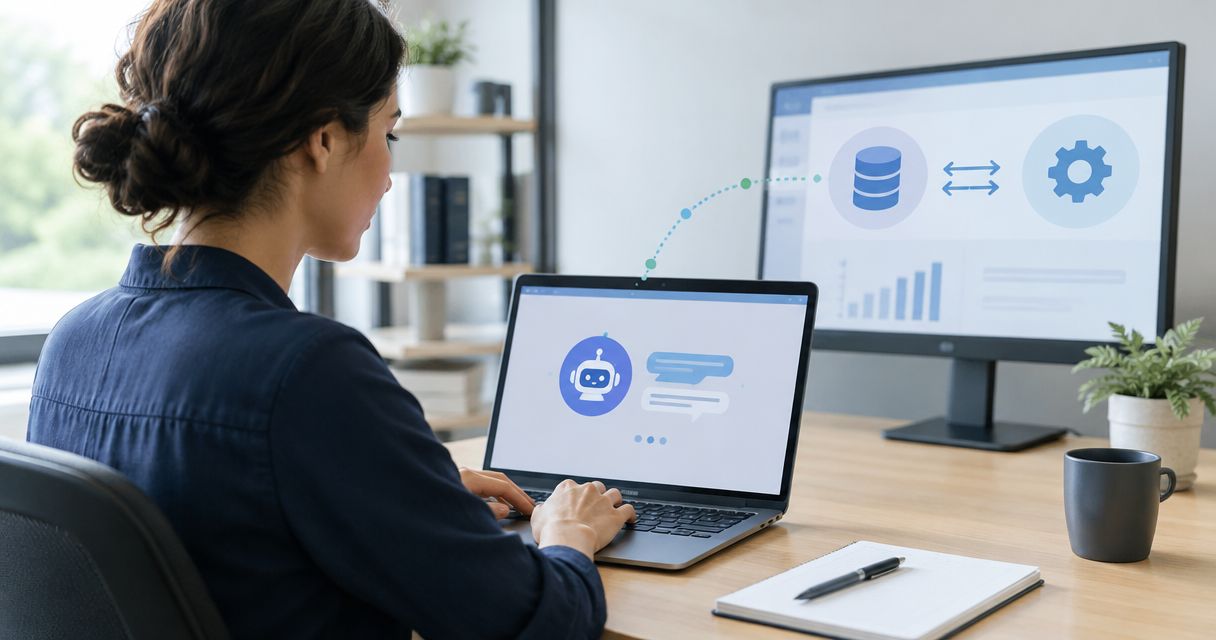 Can a chatbot integrate with an existing ERP system?