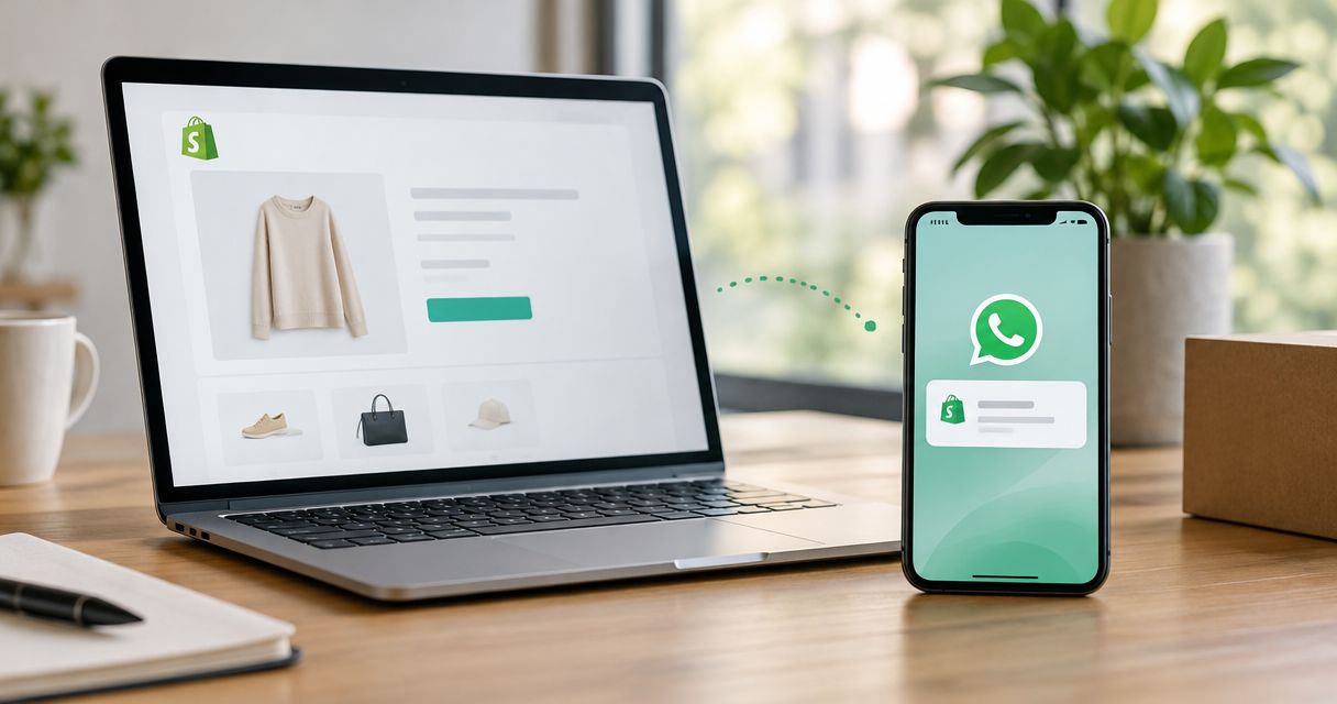 Shopify to WhatsApp: automatic order updates for online stores